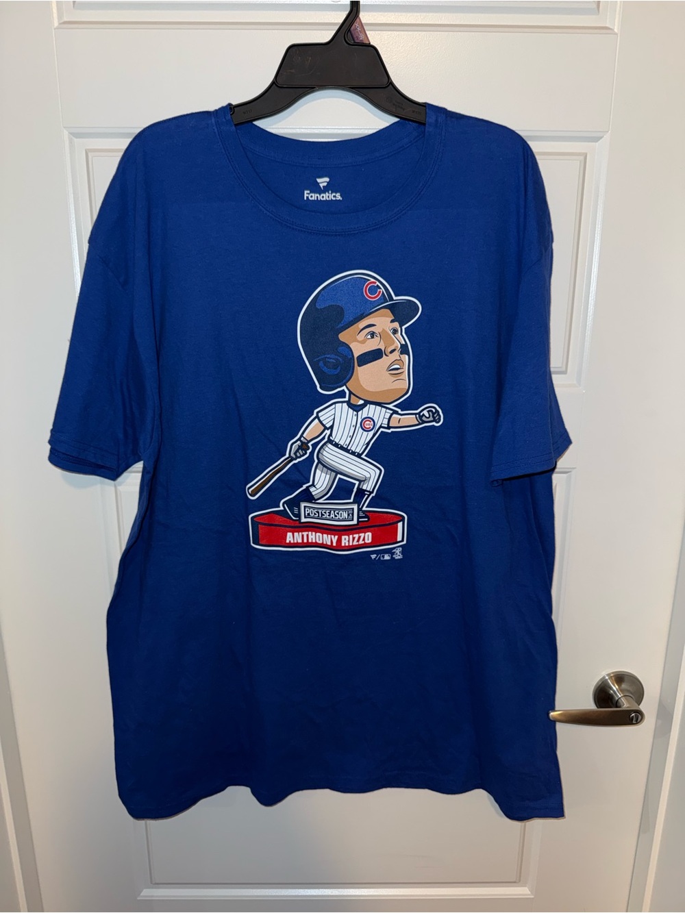 Fanatics Blue Chicago Cubs Player Graphic Tee